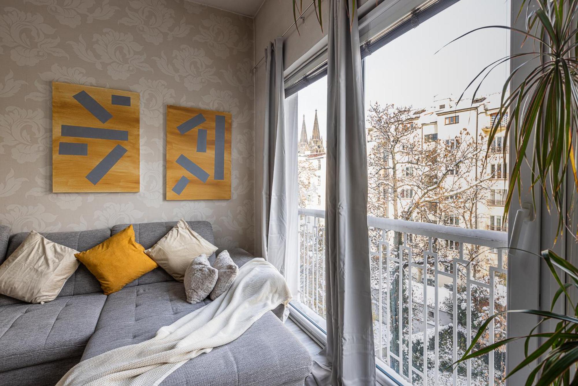 Nice Big Apartment 2Bds - Belgicka Praga Exterior foto